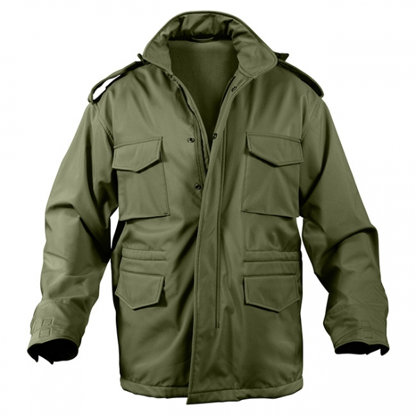 Bunda US M65 SOFTSHELL ZELENÁ