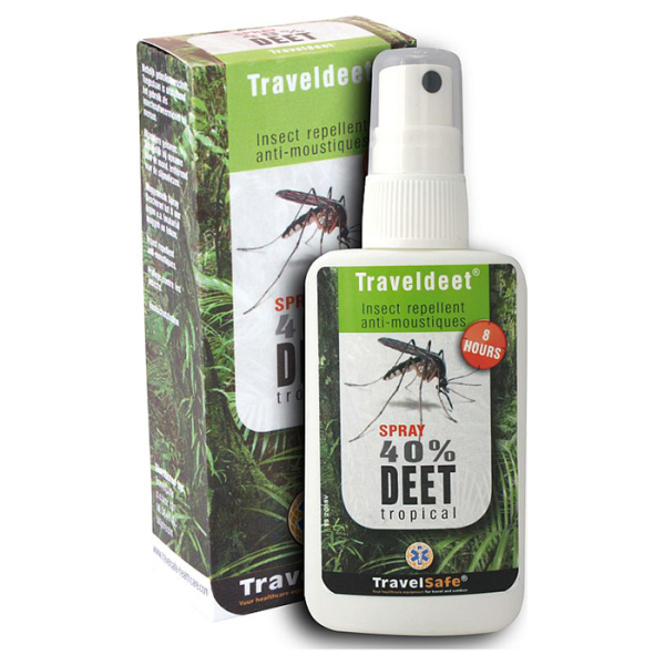 Repelent proti hmyzu 40% DEET Traveldeet