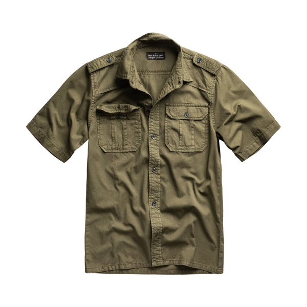 Košile M65 BASIC s krátkým rukávem ZELENÁ