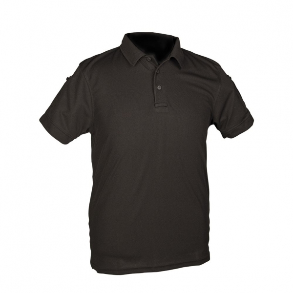 Triko/polokošile TACTICAL krátký rukáv ČERNÁ
