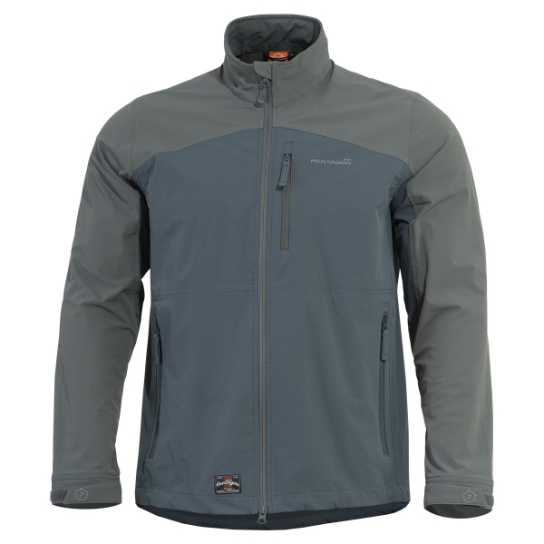 Bunda ELITE LIGHT softshell ŠEDO/MODRÁ