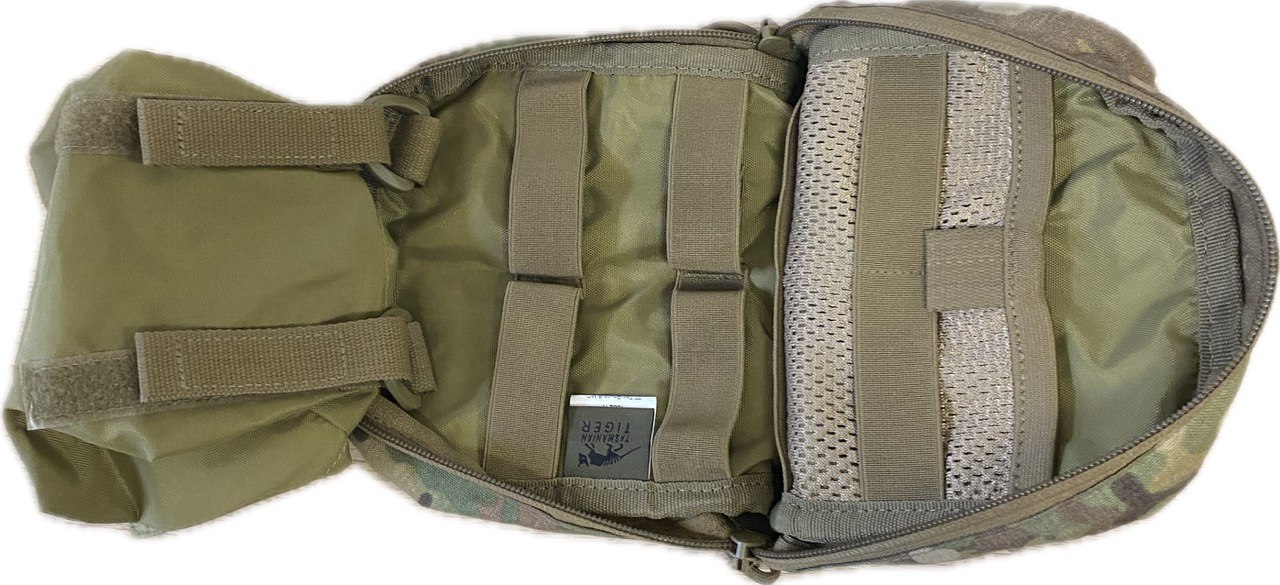 Sumka multicam mírně použitá cca 18x15 cm Tiger